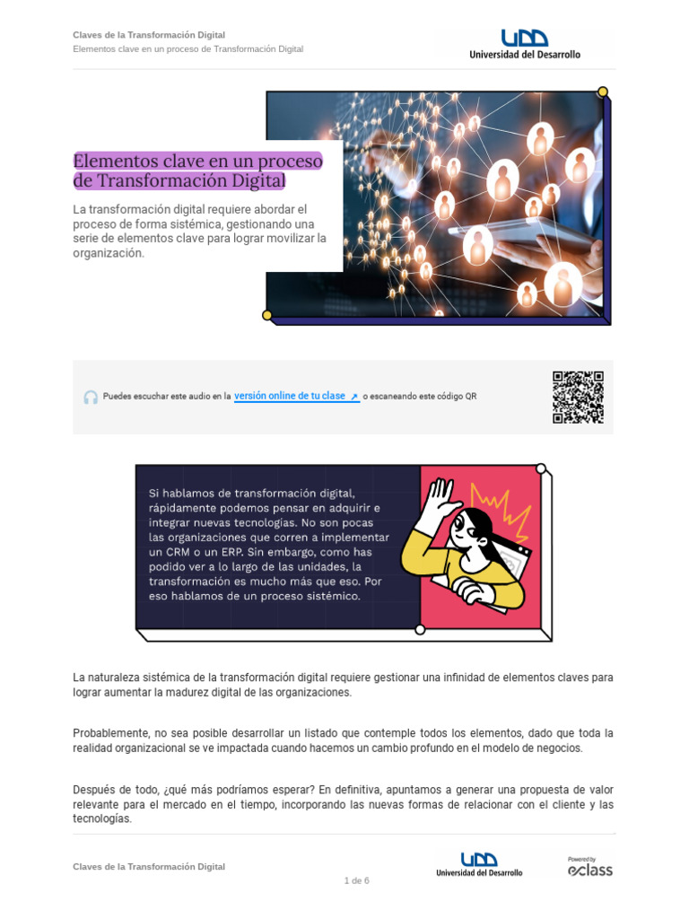 10 Claves para la Transformación Digital | PDF | Innovación disruptiva ...
