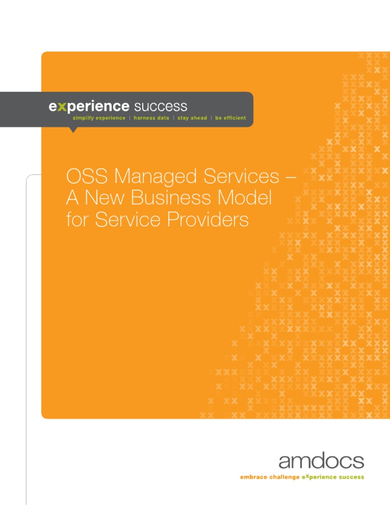 OSS Managed Services - A New Business Model For Service Providers | PDF ...