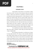 Download Power Generation Using Speed Breakers and Efficient Use of Energy Created by It by kaliappan45490 SN86185289 doc pdf
