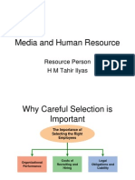 Media and Human Resource