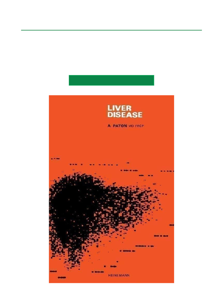 Read Liver Disease All Chapters Included | PDF