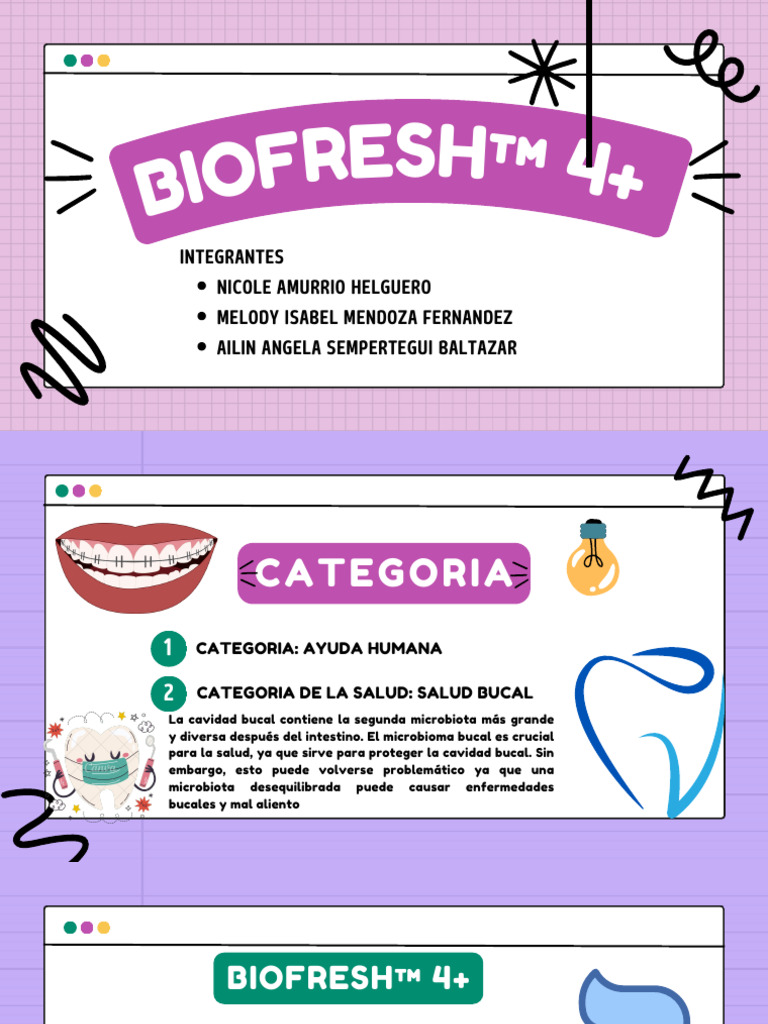 BioFresh™ 4+: Solución Anti-Mal Aliento | PDF