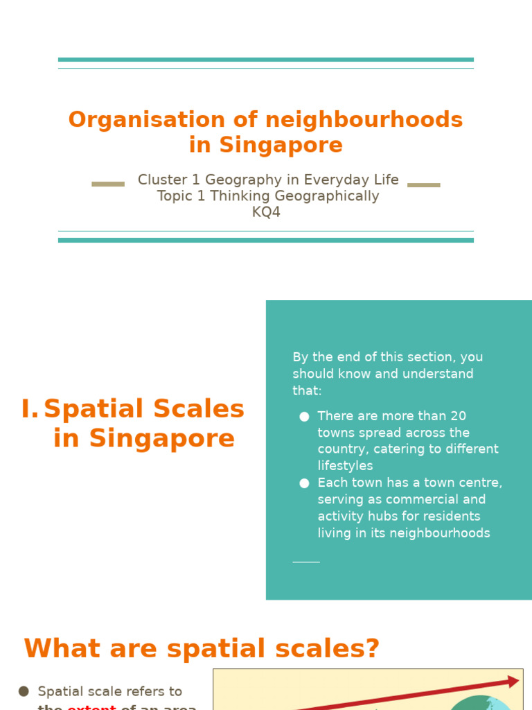 Neighbourhood Spatial Hierarchies in Singapore | PDF | Space
