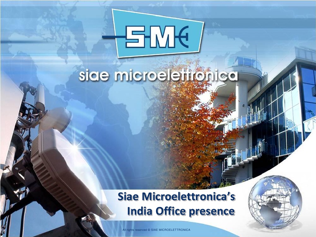 Siae Microelettronica's India Operations | PDF | Telecommunications ...