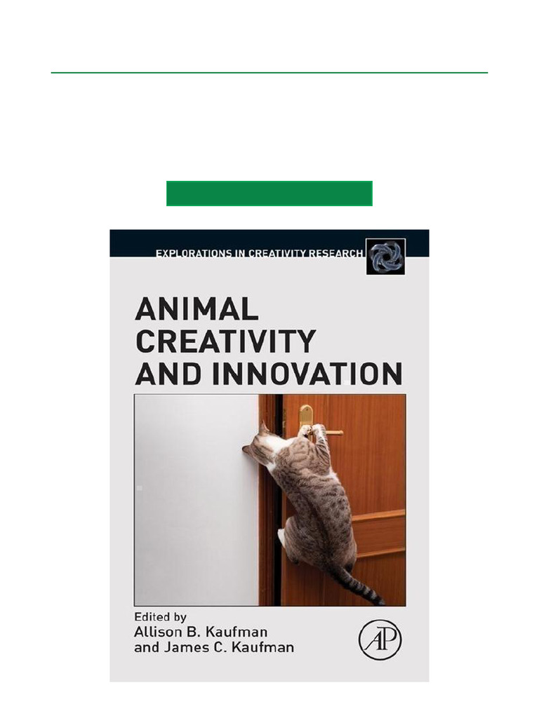 Animal Creativity and Innovation Book | PDF