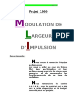 Odulation DE Argeur D' Mpulsion: Rojet 1999