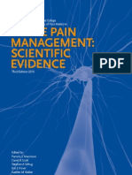 ACUTE PAIN MANAGMENT Scientific Evidence
