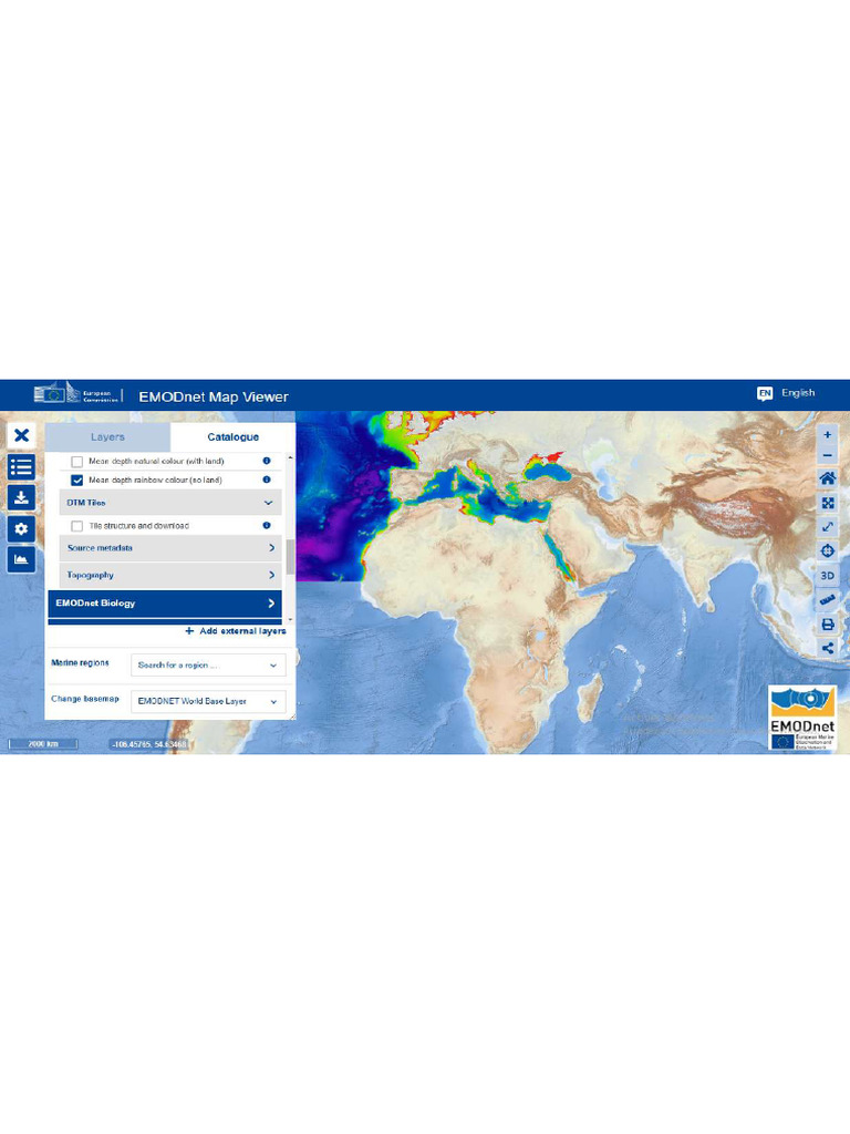 EMODnet Map Viewer | PDF