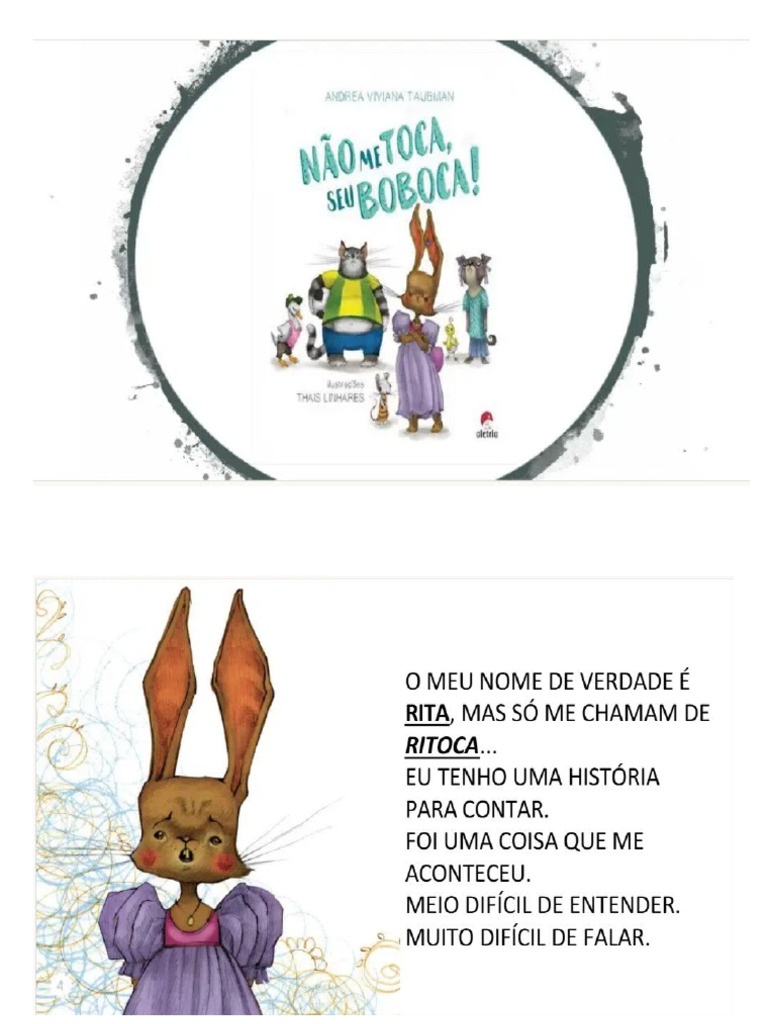 Não Me Toca Seu Boboca | PDF