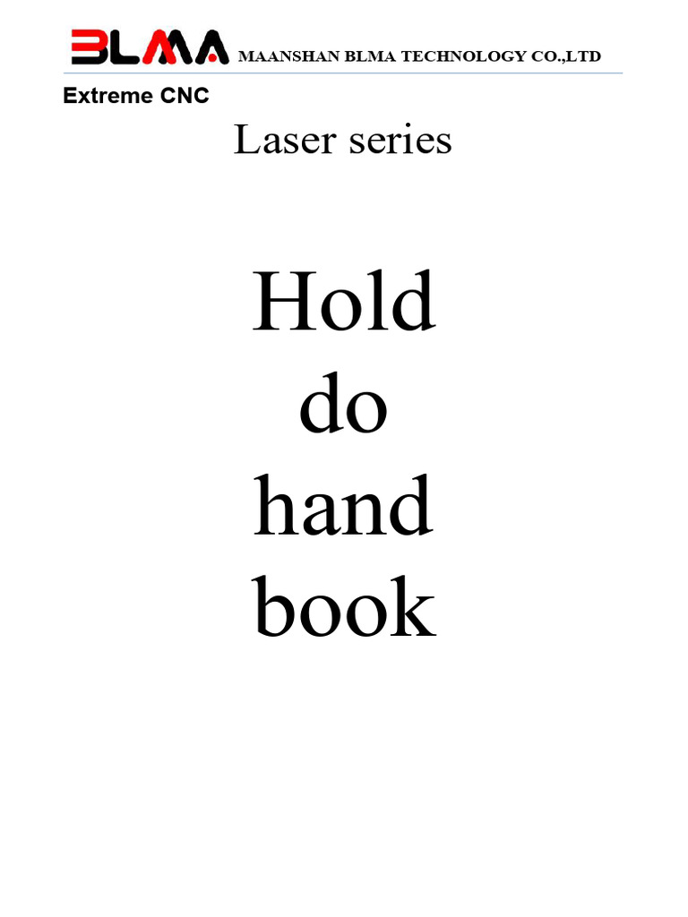 BLMA Laser Cutting Machine Manual | PDF | Numerical Control | Laser