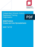 7  bsbitu202a create  use spreadsheets v2