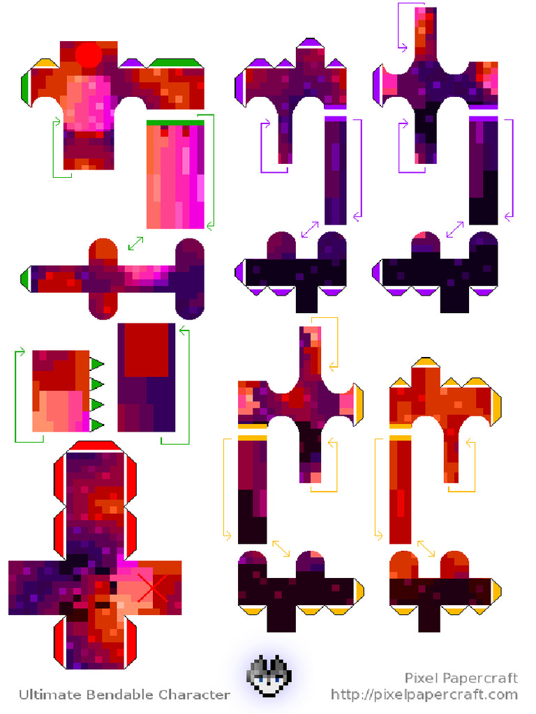 Minecraft Bendable Character | PDF