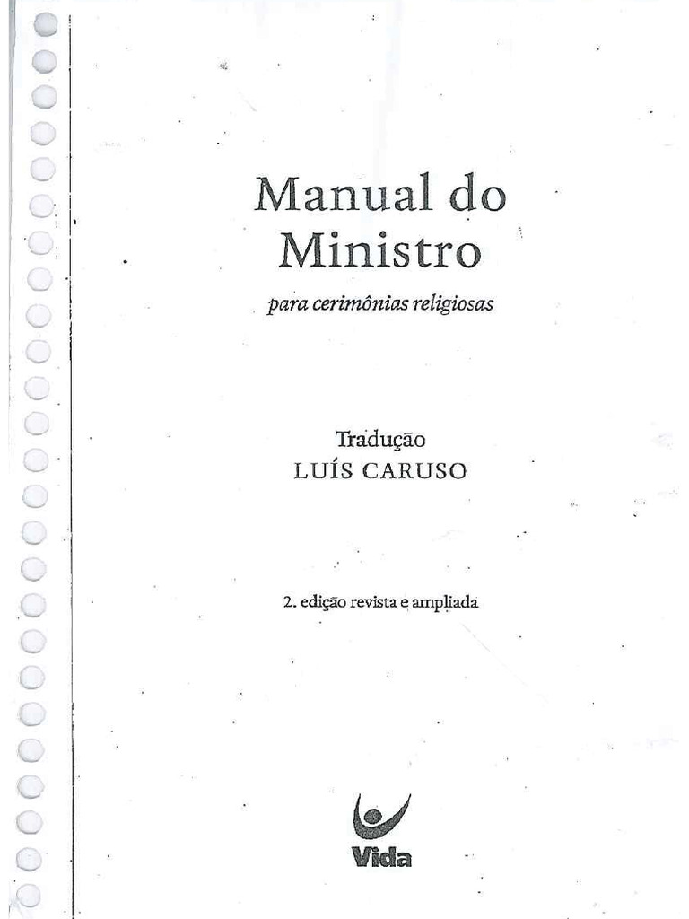 Manual Do Ministro | PDF