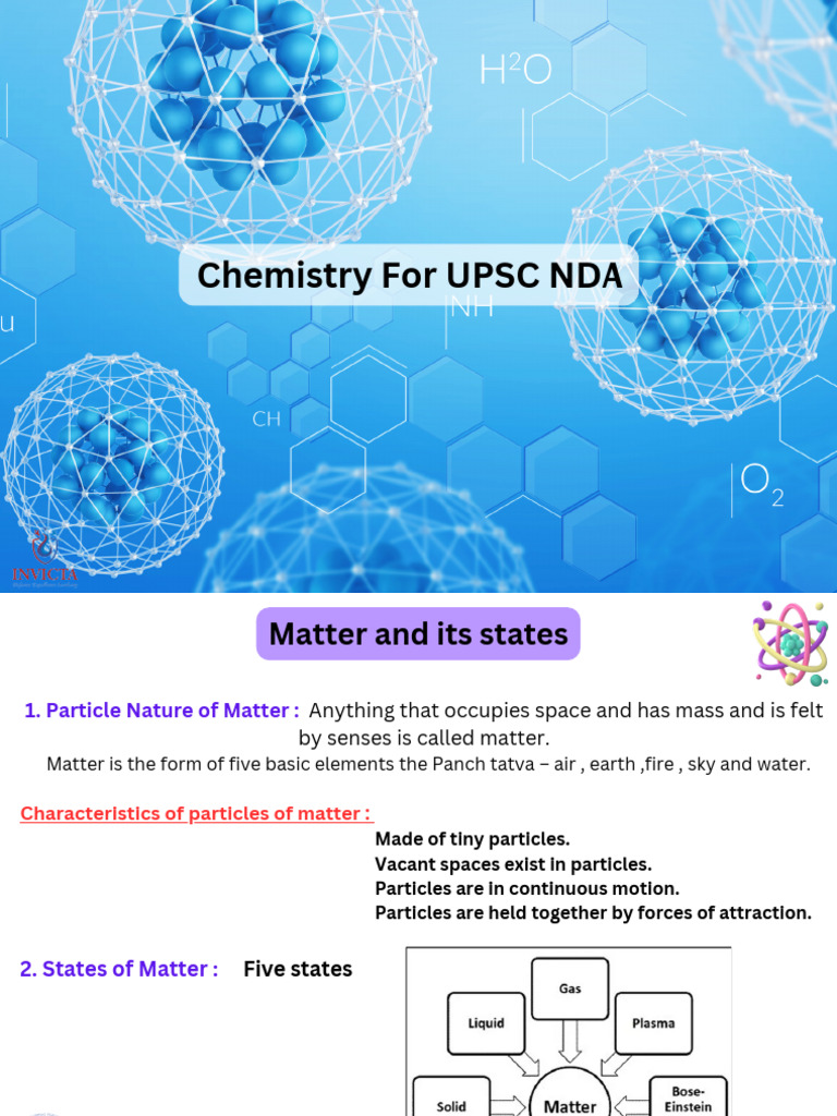 States and Properties of Matter | PDF | Matter | Gases