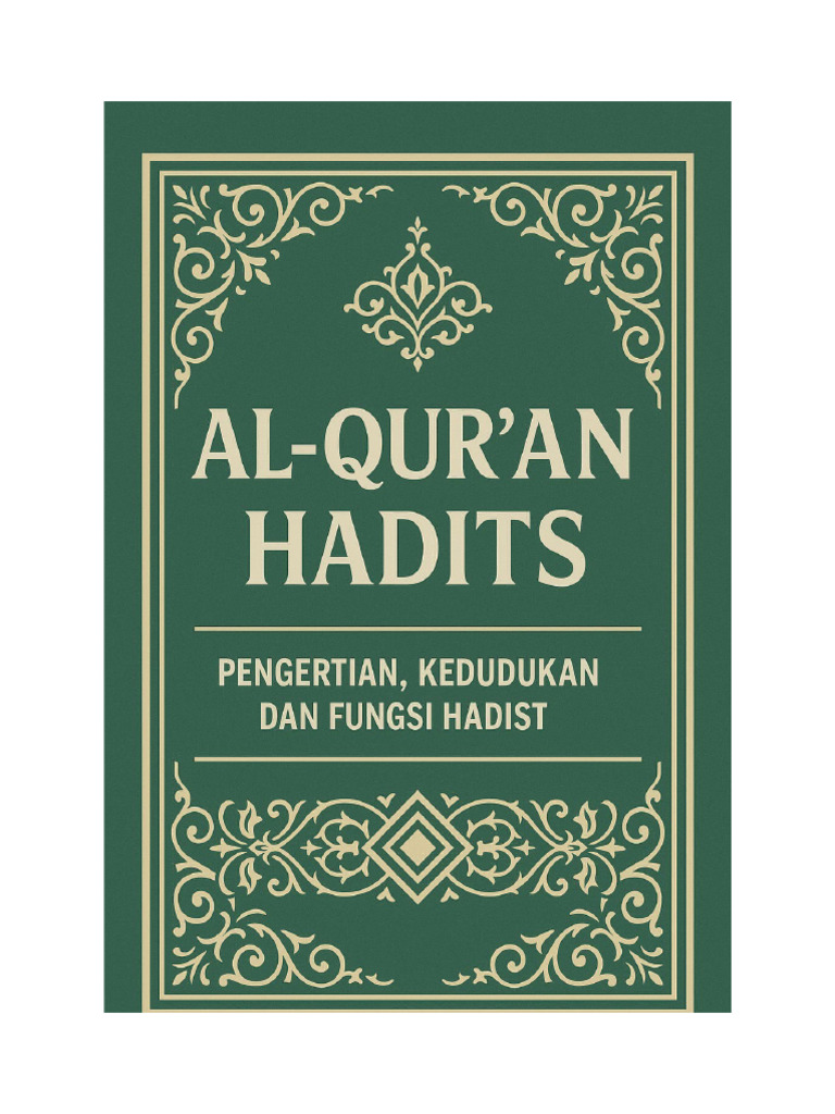 Pengertian dan Fungsi Hadist dalam PAI | PDF