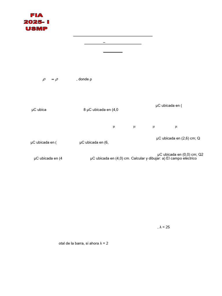 2da Práctica Dirigida 2025-1 (1) | PDF | Sistema de coordenadas ...