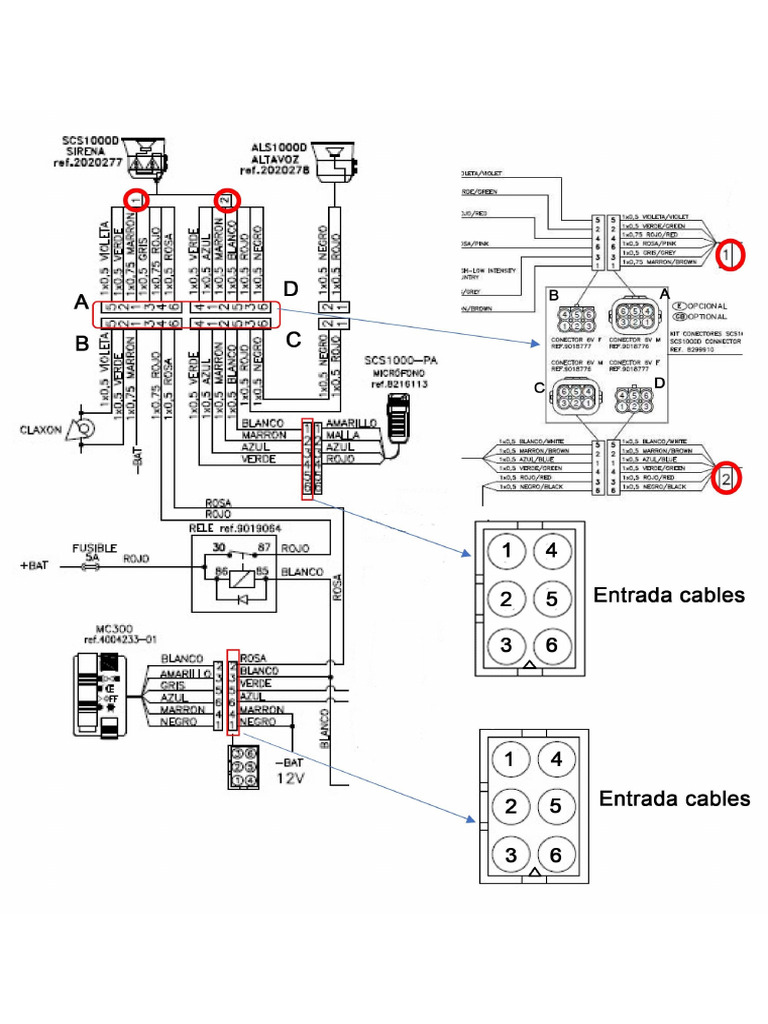 Conexion SCS1000 | PDF