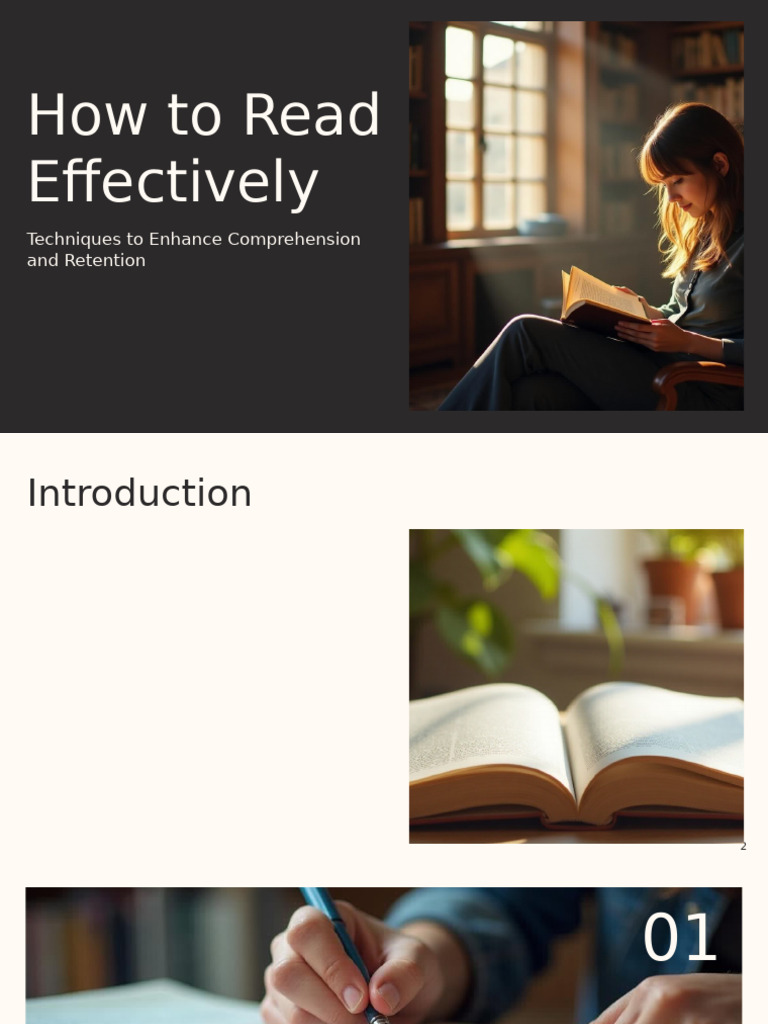 How To Read Effectively | PDF | Reading Comprehension | Human Communication