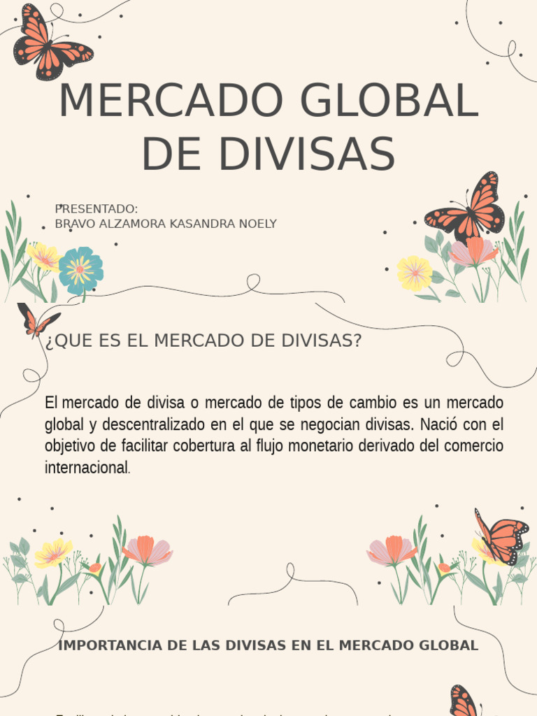Mercado Global de Divisas: Claves y Riesgos | PDF | Moneda | Mercado de ...