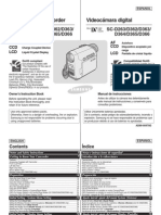 Manual Camara Samsung SC-D263/D362/D363