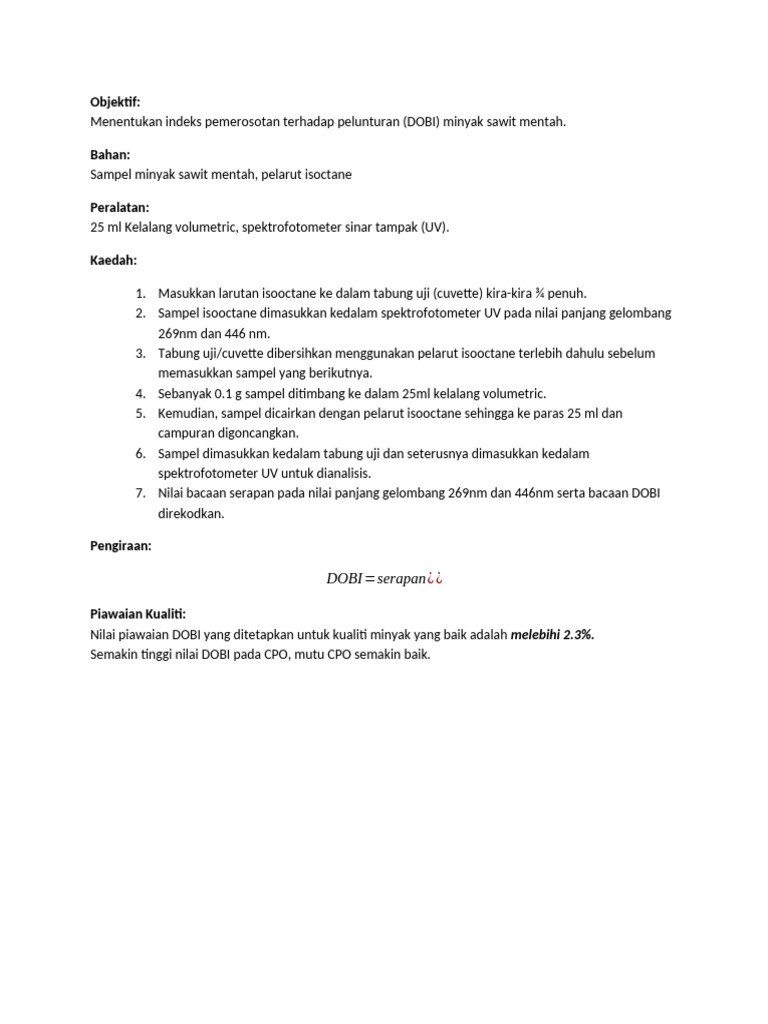 DOBI | PDF
