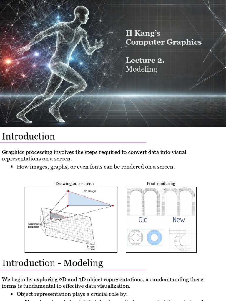 (CG - Ver1) 2 - Modeling-1 | PDF | Graphics Processing Unit | Rendering ...