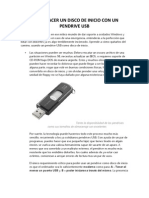 CÓMO HACER UN DISCO DE INICIO CON UN PENDRIVE USB