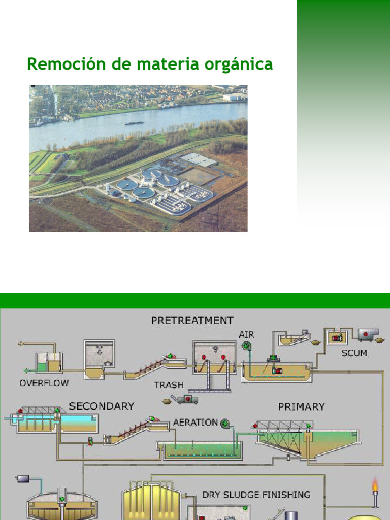 Remoción de Materia Orgánica en Aguas Residuales | PDF | Aguas ...