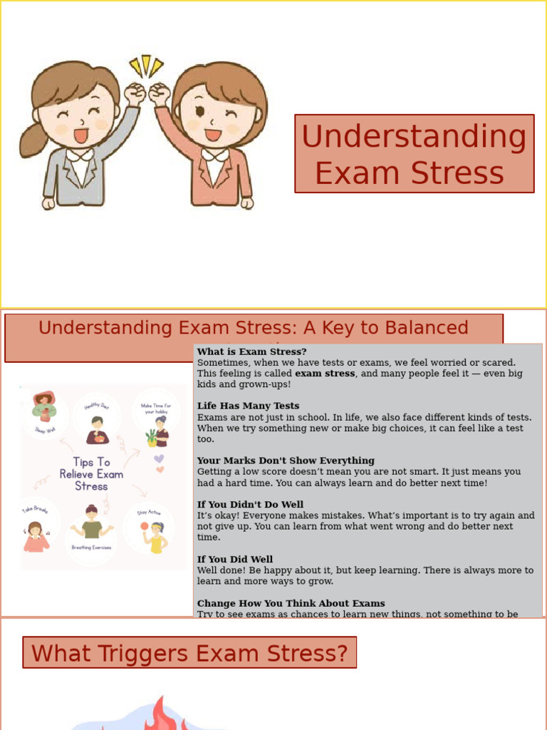 Managing Exam Stress Effectively | PDF
