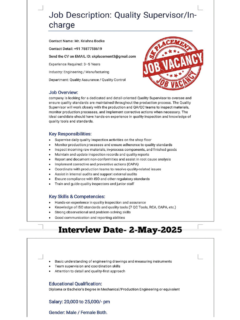 Job | PDF