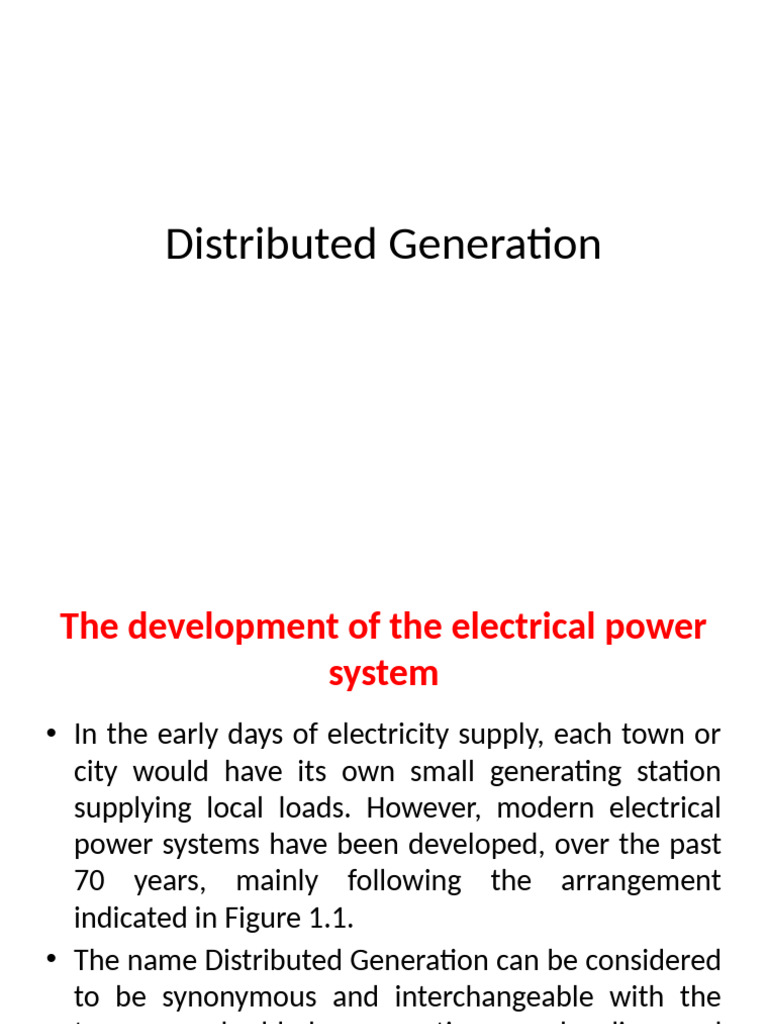DGT1 | PDF | Distributed Generation | Electricity Generation