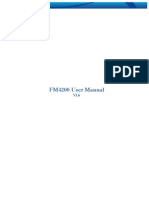 FM4200 User Manual v1.6