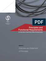 Principles and Functional Requirements