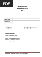 Grade 6 Number Sentence Guide | PDF | Numbers | Elementary Mathematics