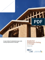 Code Compliance Case Studies: Residential Performance Testing in Georgia