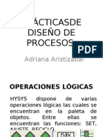 Practicas diseño de proceso