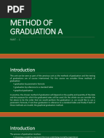 Graphical Graduation Methods Explained | PDF | Degrees Of Freedom ...