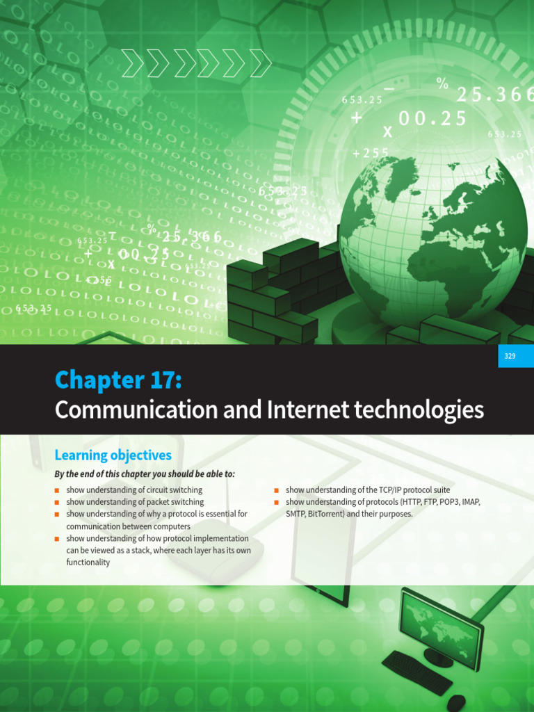 Communication and Internet Technologies | PDF | Internet Protocols ...