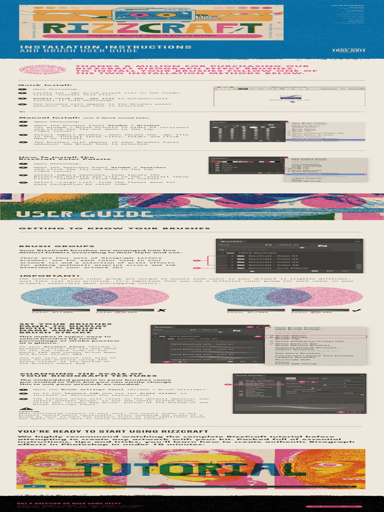 Installation Instructions | PDF | Adobe Photoshop | System Software