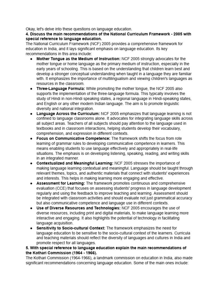 Answers of Every Question | PDF | Reading Comprehension | Language ...