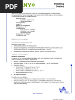 Download Installing Destiny by arrondeshazo SN86202941 doc pdf