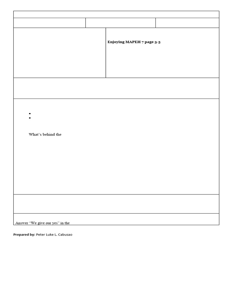 LESSON PLAN - FITT Principle | PDF