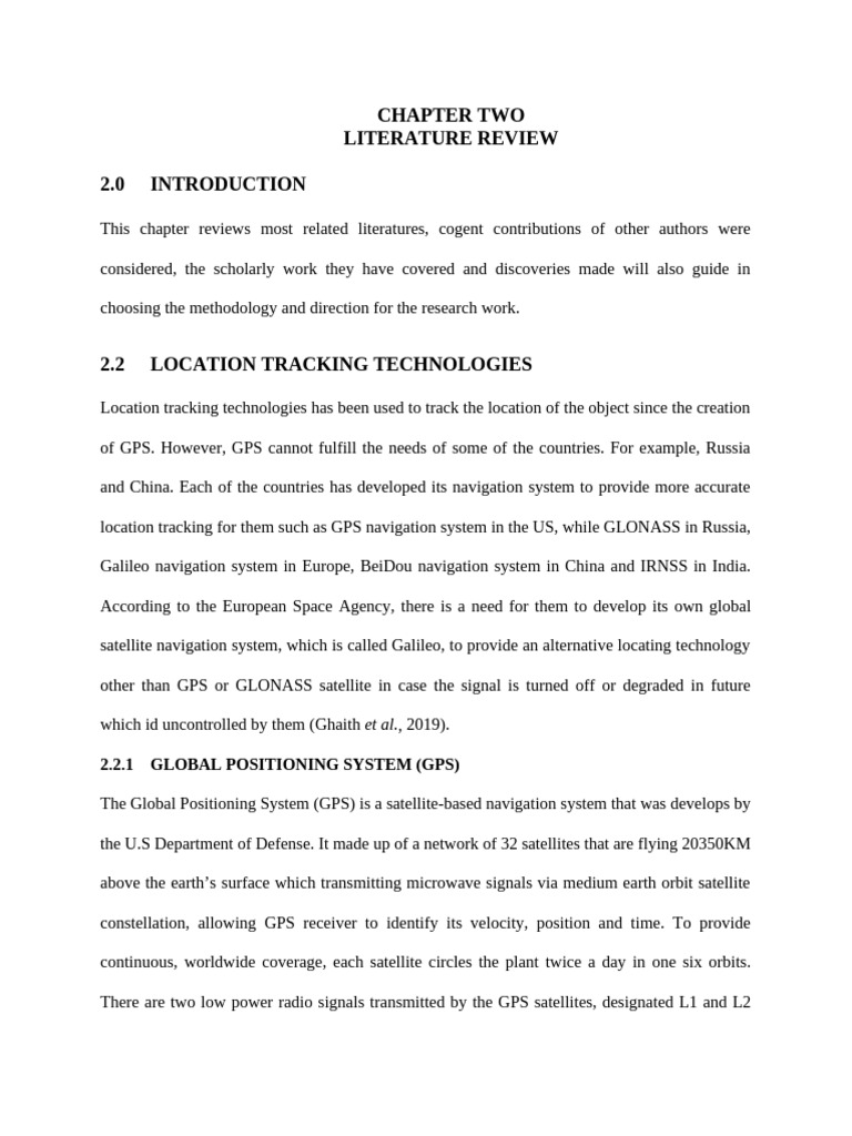 Dannie Chapter Two & Three | PDF | Global Positioning System | Cellular ...