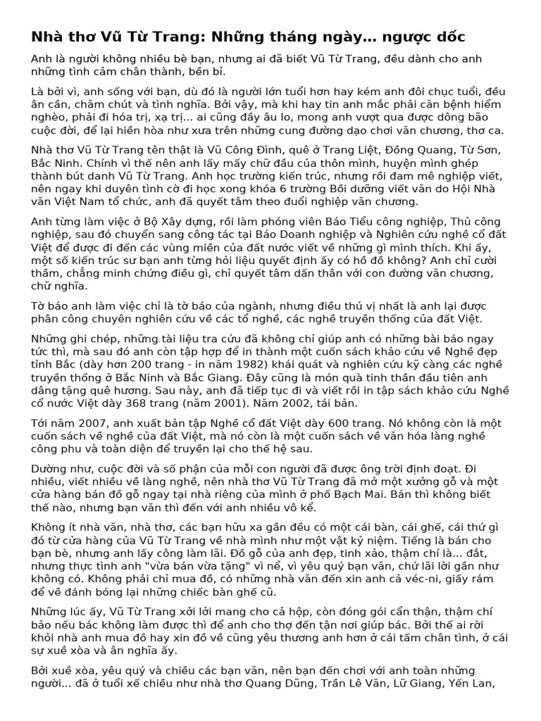 Vũ T Trang | PDF