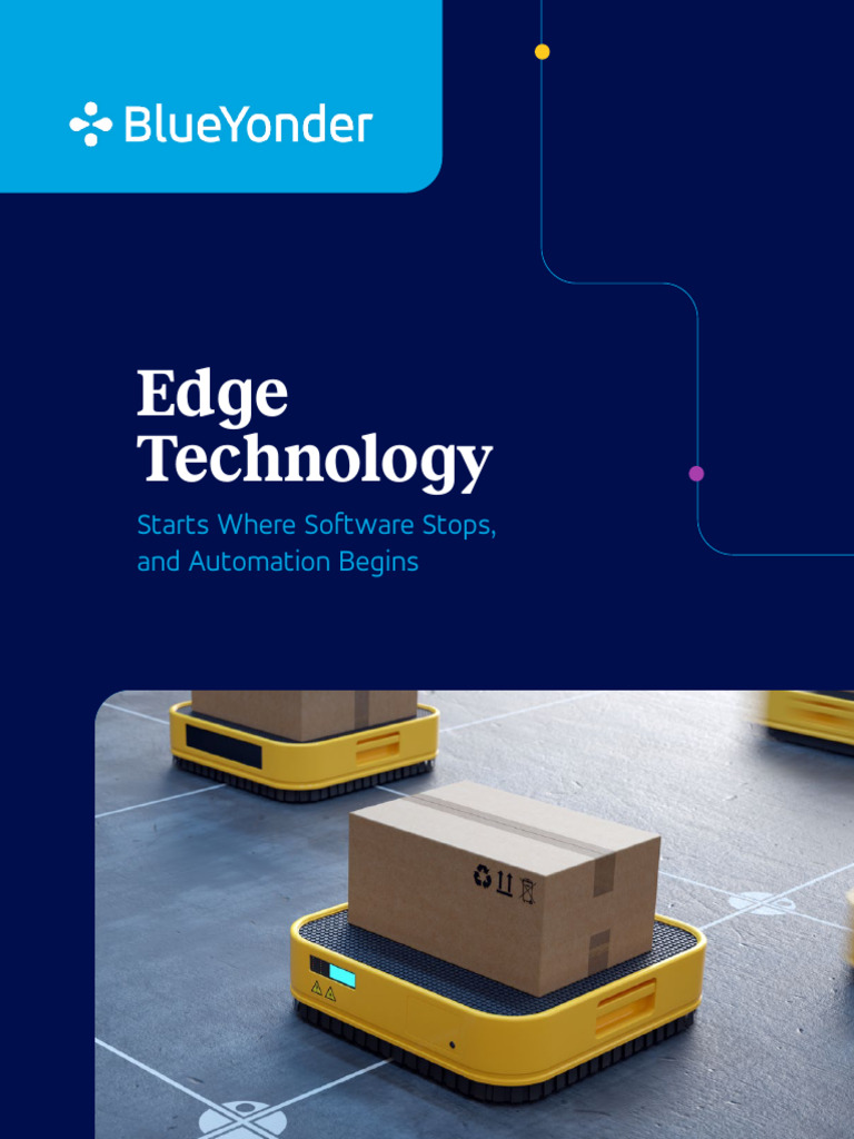 Blue Yonder Edge Technology Solutions | PDF | Software | Subscription ...