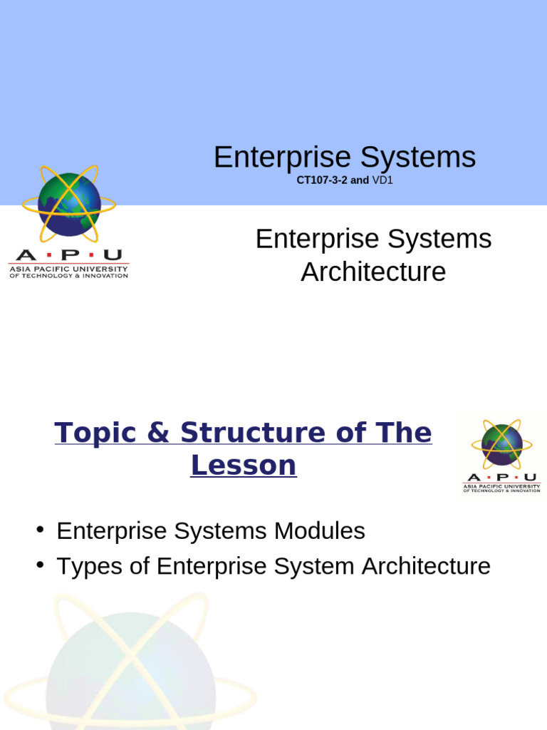 04-Enterprise Systems Archiecture | PDF | Web Application | Systems ...