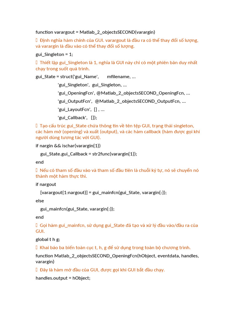 Mathlab Code Translation | PDF