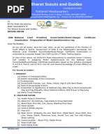 Golden Arrow Badge Registration 2025 | PDF | Scouting