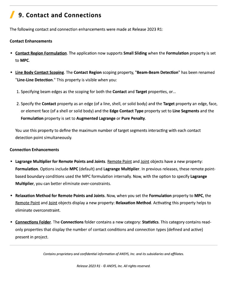 Release Notes For Contacts 23r1 Pdf