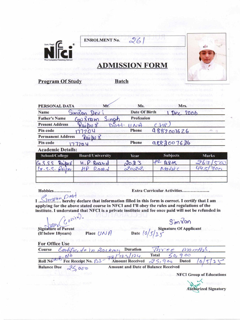 Adm Front 20250515 | PDF